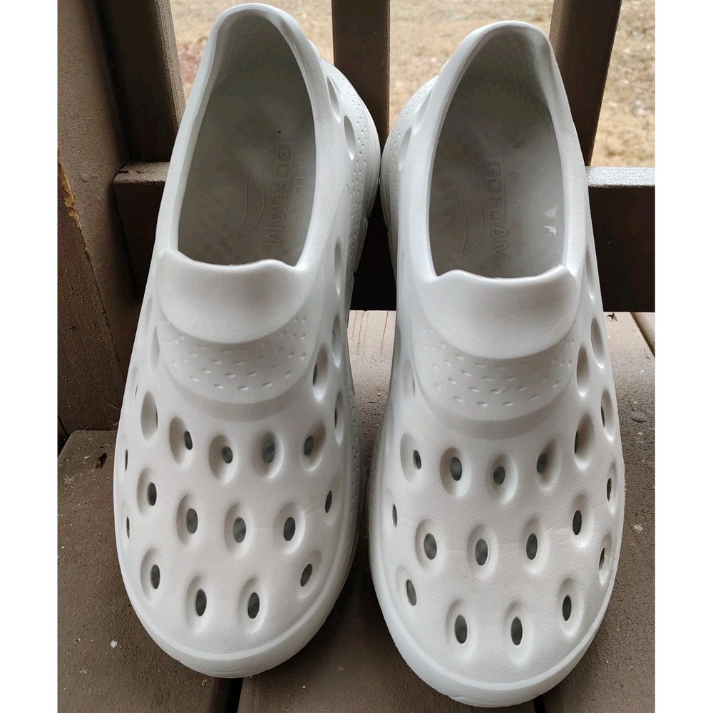 Skechers Men's Foamies Arch Fit Go‎ Foam Sandals Off White M 12 W 14